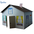 Cartón Cubby Kids Playhouse Muebles con puerta